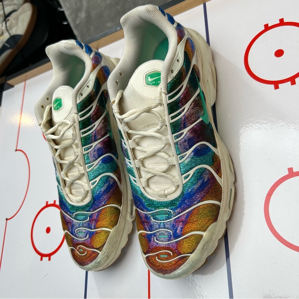 Nike Air Max Plus Tn Print Alternate Galaxy Mens 13 Colorful Sneakers AR1949-100 - Picture 3 of 16